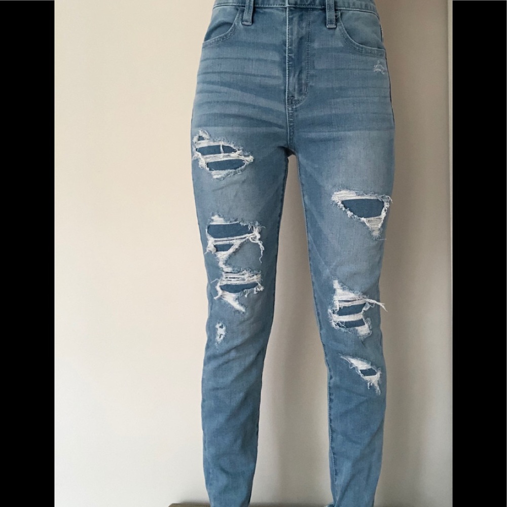 American eagle high waisted jeans